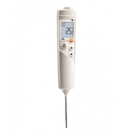 Zestaw Testo 106 - Termometr dla przemysłu spożywczego (HACCP)