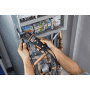 Testo 755-1 - Tester napięcia AC DC i prądu AC - pomiar prądu w szafie rozdzielczej