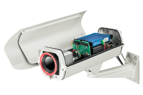 Zewnętrzna obudowa ochronna z preinstalowaną kamerą PI i konwerterem Ethernet